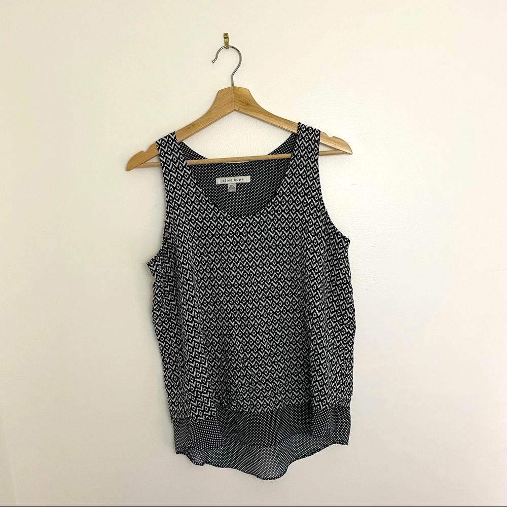 Alice Hope | Boho Geometric Layered Tank